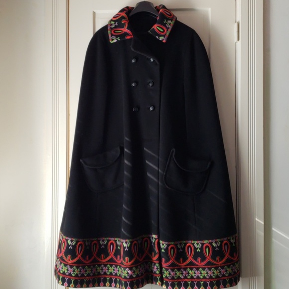 Vintage Jackets & Blazers - Gorgeous Vintage Birmbaums cloak cape